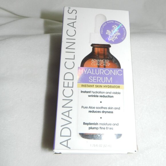 Advanced Clinicals Hyaluronic Serum Instant Skin Hydrator 1.75 FL Oz🆕⌚🏃💨🚚 - Picture 14 of 16